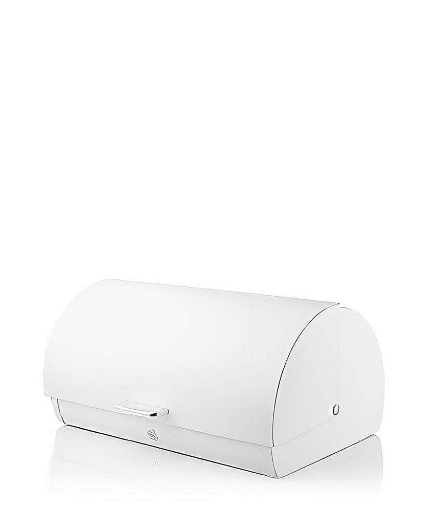 Swan Serenity Bread Bin White