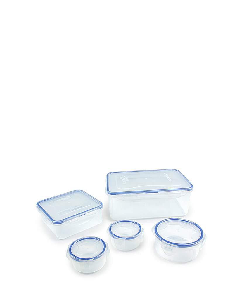 Lock & 5 Piece Container Set