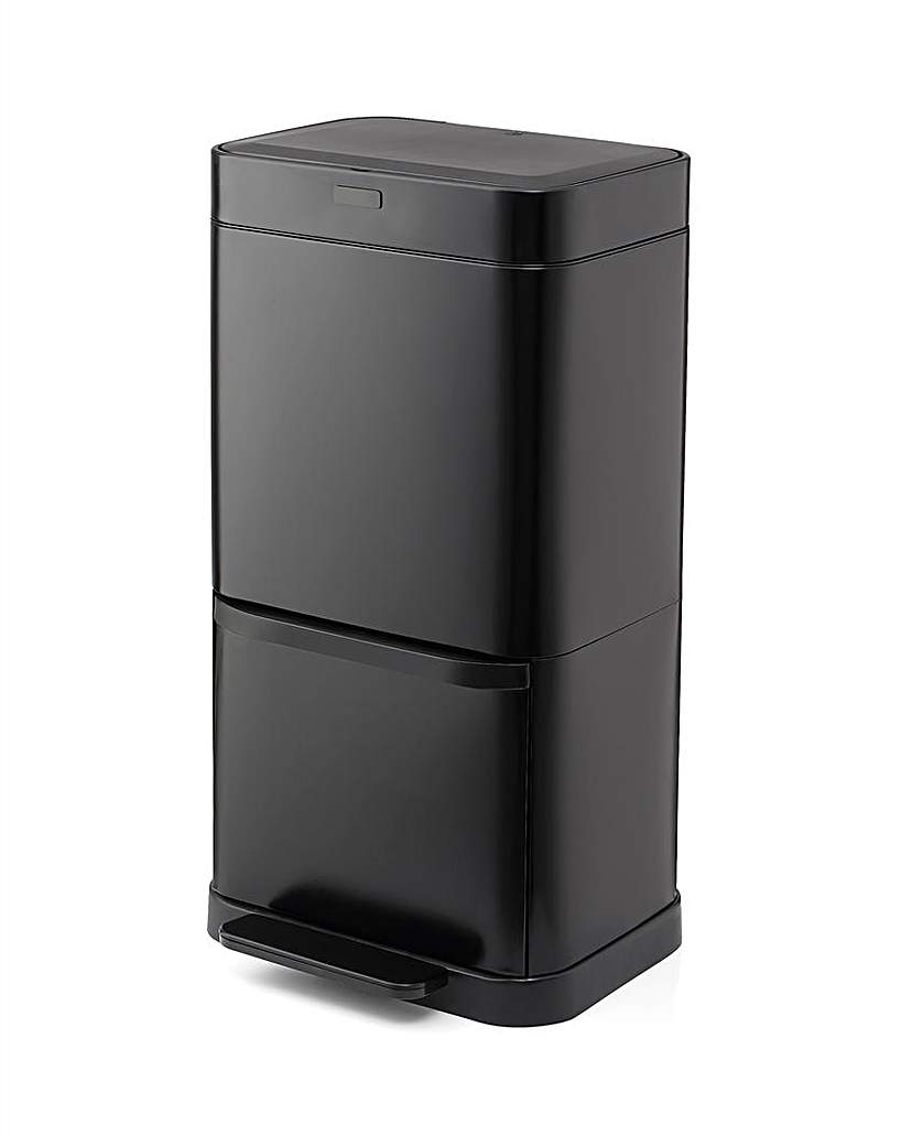 New In - Swan 70L Dual Recycling Sensor Bin