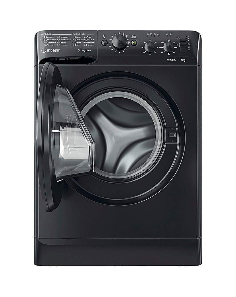 New In - Indesit Washing Machine - Black