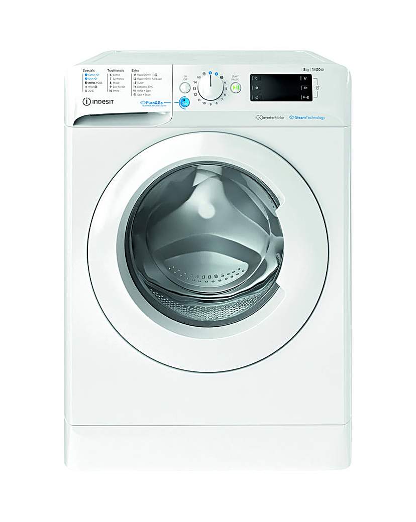 New In - Indesit Washing Machine - White