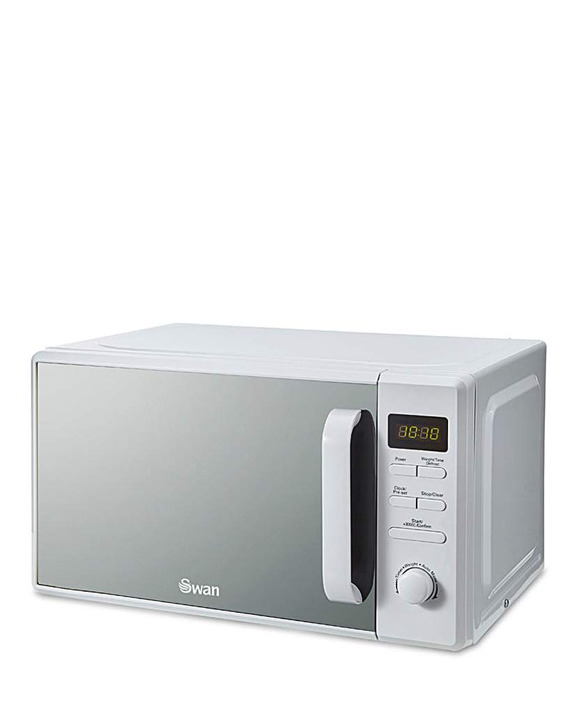 New In - Swan SM4421WHT Manual Microwave