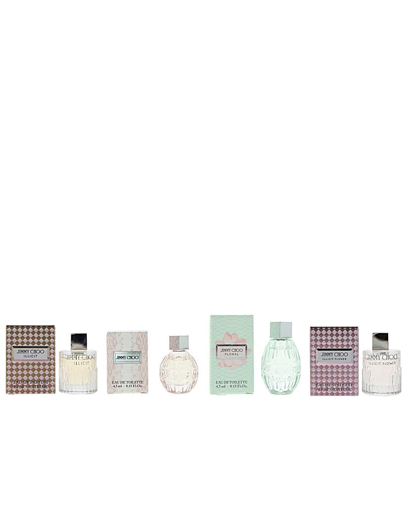 New In - Jimmy Choo Mini Set 4 x 4.5ml