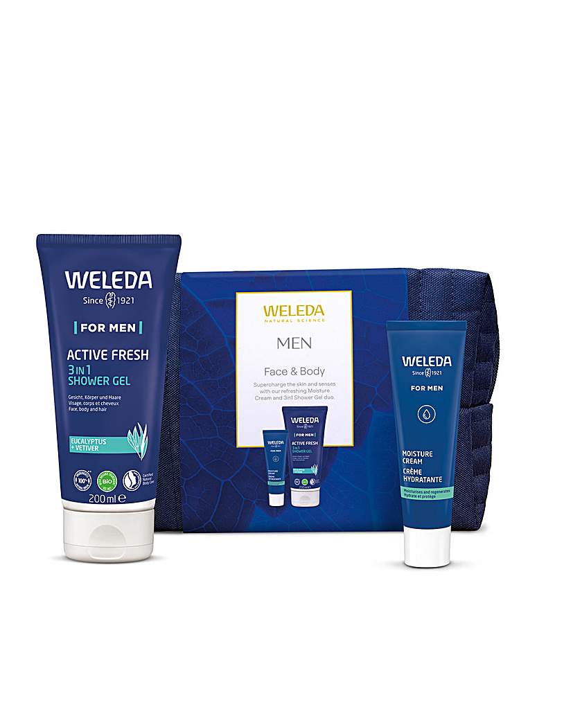 New In - Weleda Mens Face & Body Set