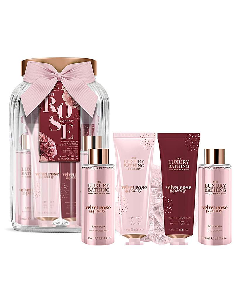 New In - Luxury Bathing Set Velvet Rose & Peony