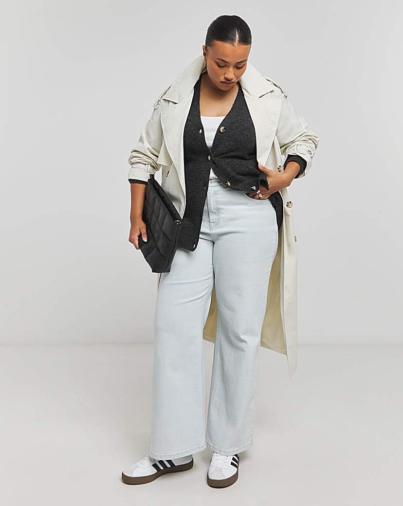 Charcoal Boyfriend Cardigan