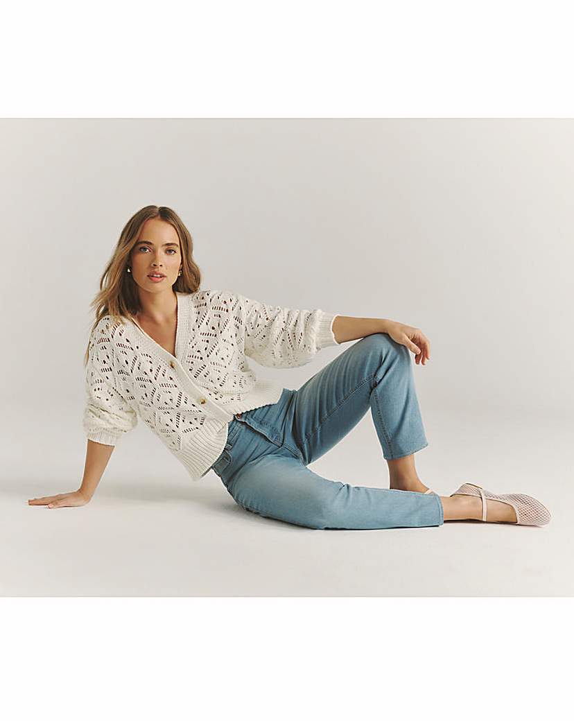Pointelle Cardigan