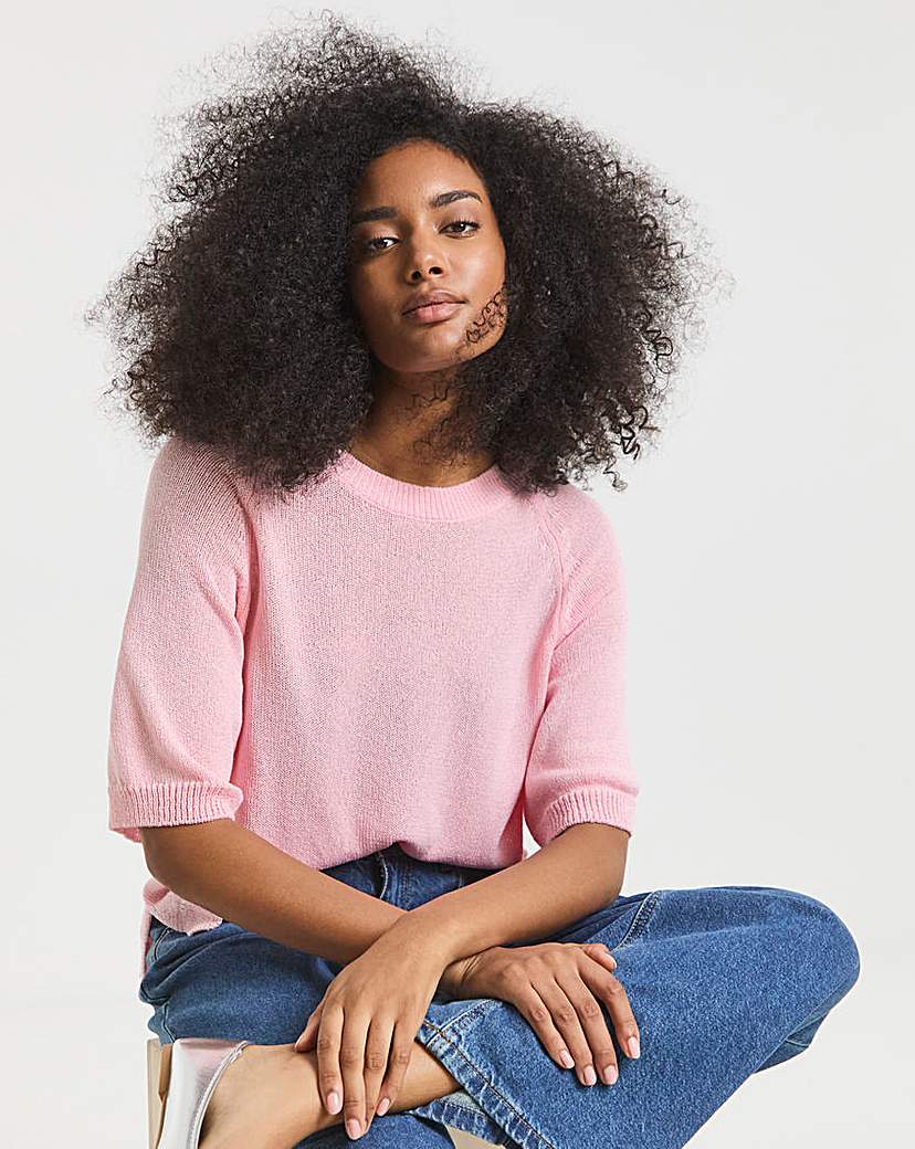Half Sleeve Knitted Jumper
