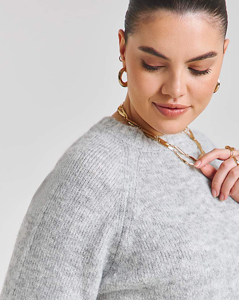 Short Sleeve Boxy Knitted Top