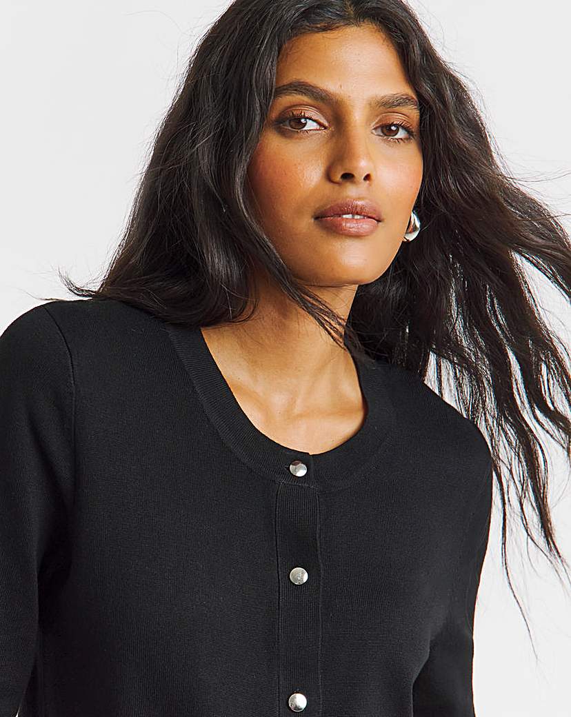 Soft Touch Half Sleeve Cardigan