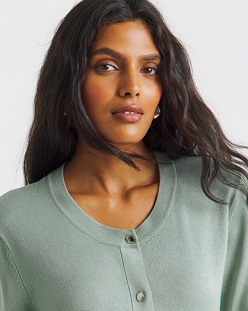 Soft Touch Half Sleeve Cardigan