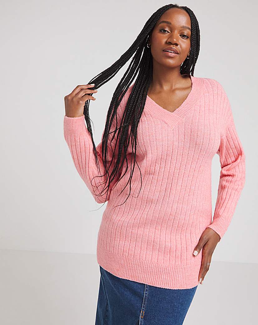 Plus Size Slouchy Jumper Simply Be