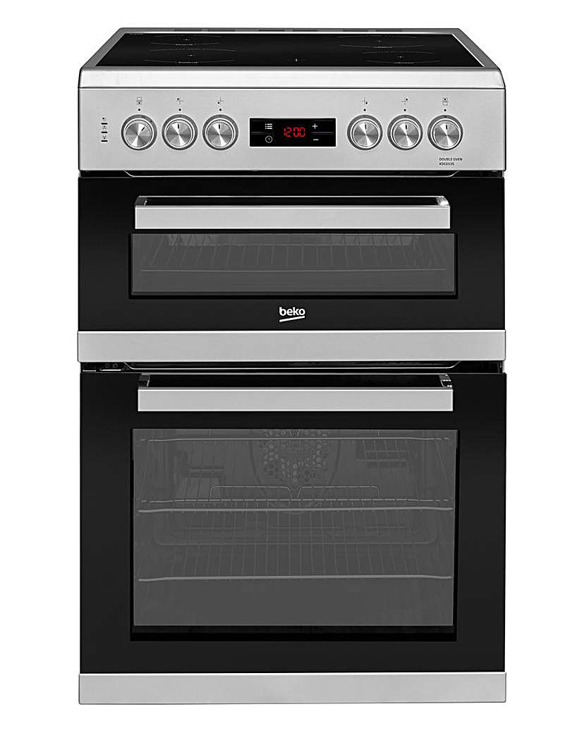 Beko KDC653S Double Oven Electric Cooker