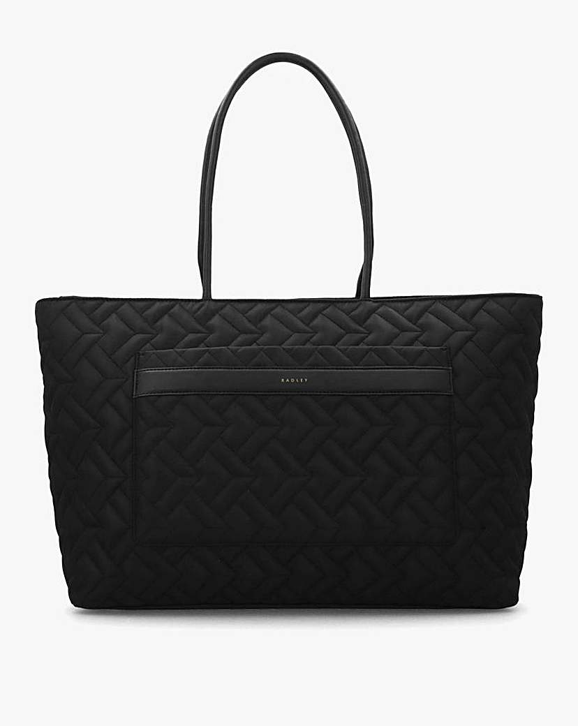 Radley Large Holland Park Quilted Tote Black - Radley - Size: ONE SIZE