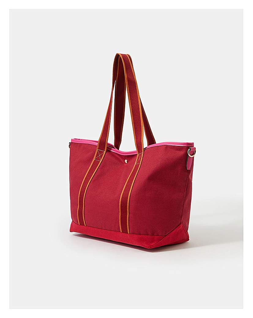 Accessorize Rio Canvas Shopper Bag