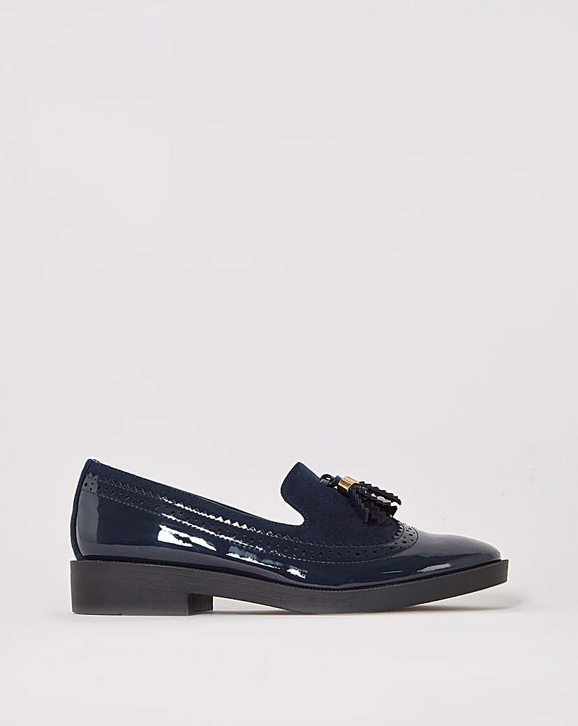 Tassle Loafer Shoes Wide Fit
