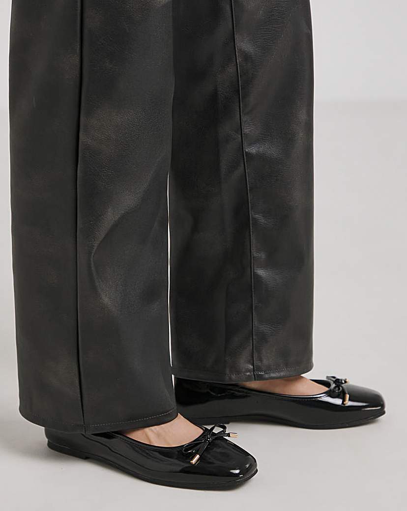 Square Ballerina Shoe Wide