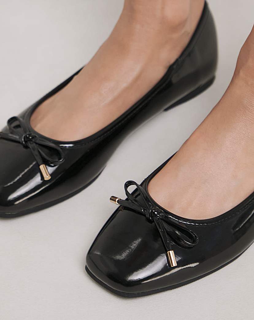 Square Ballerina Shoe Wide