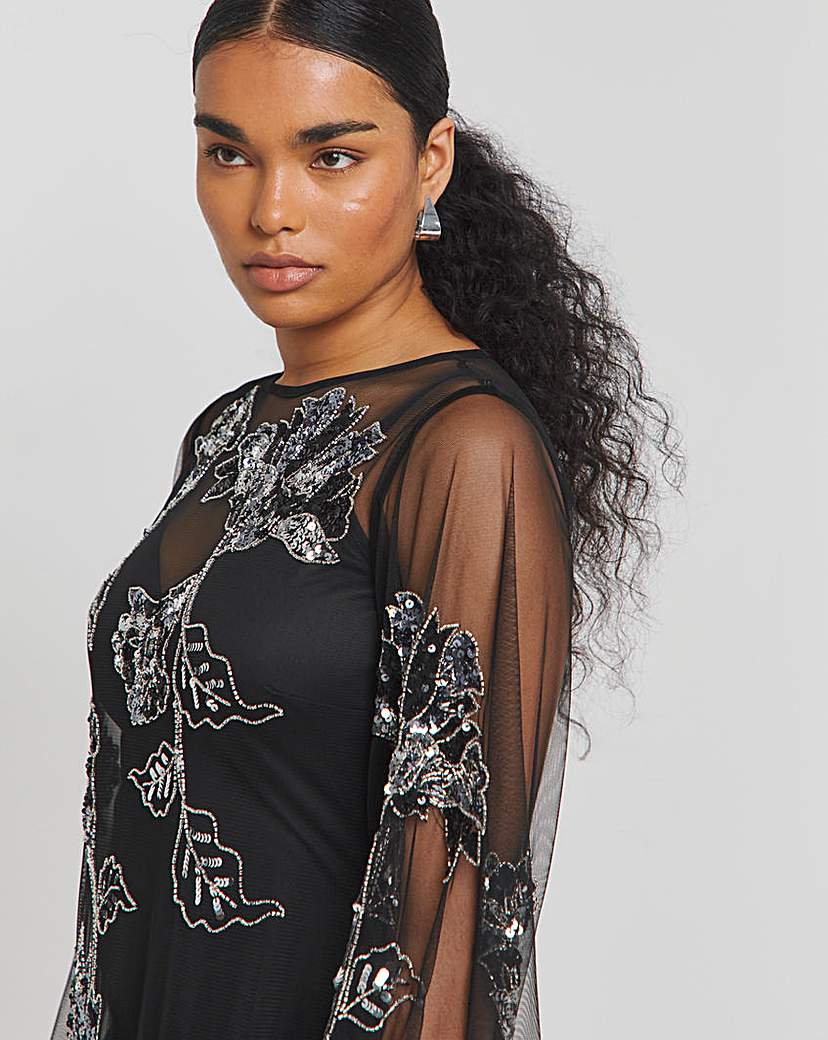 Maya Deluxe Embellished Dress