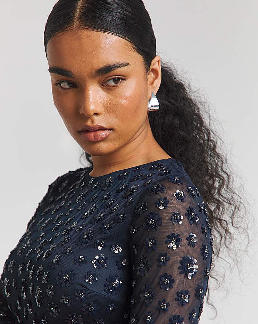 Maya Deluxe Embellished Dress
