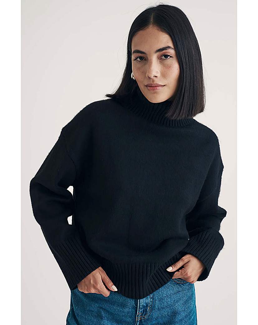 Nobody's Child Roll Neck Jumper