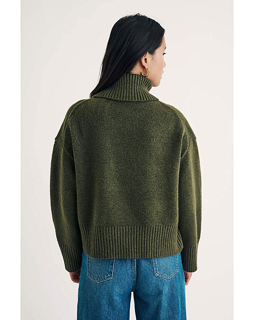 Nobody's Child Roll Neck Jumper