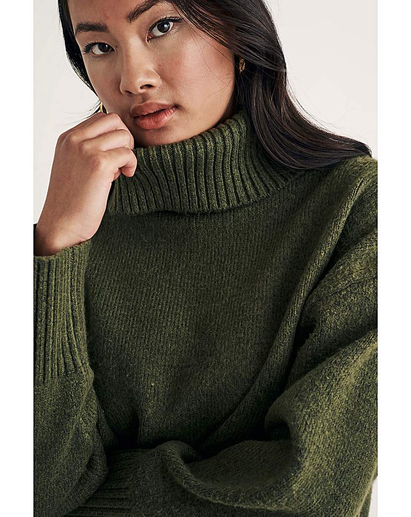Nobody's Child Roll Neck Jumper