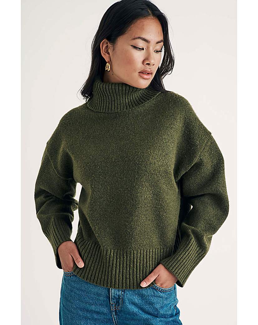 Nobody's Child Roll Neck Jumper