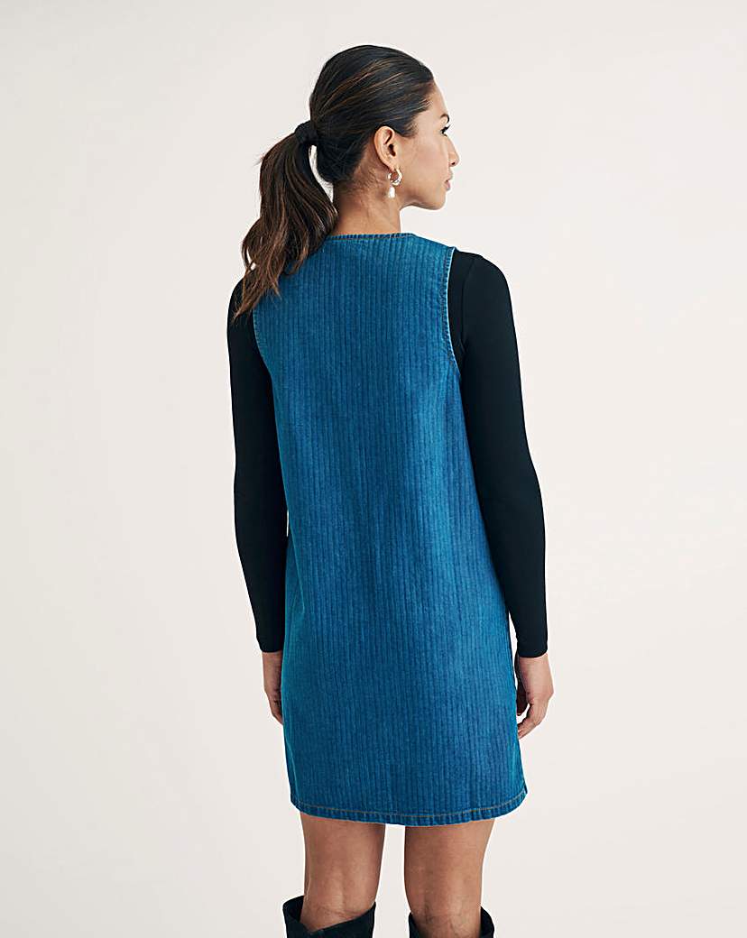 Nobody's Child Denim Pinnie Dress