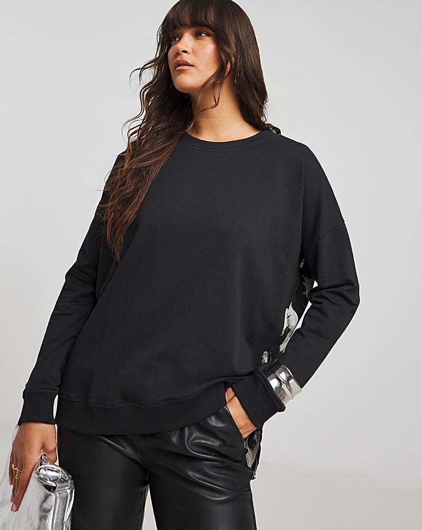 Religion Back Print Sweatshirt