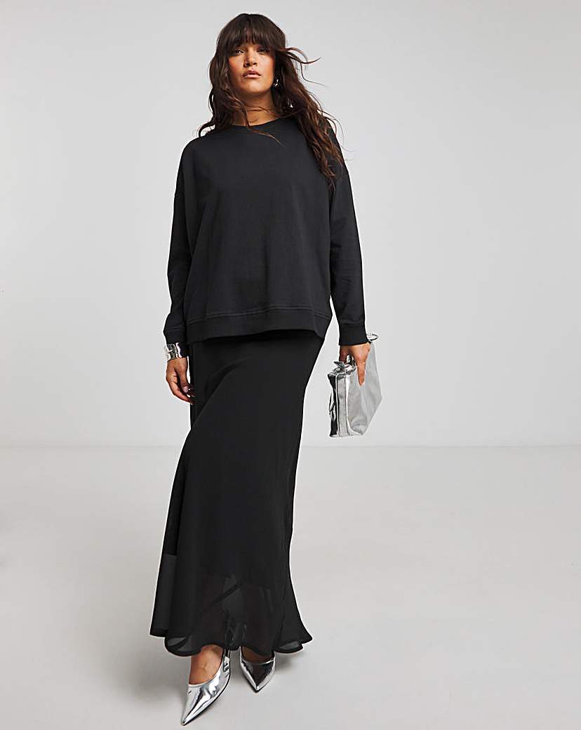 Religion Back Print Sweatshirt