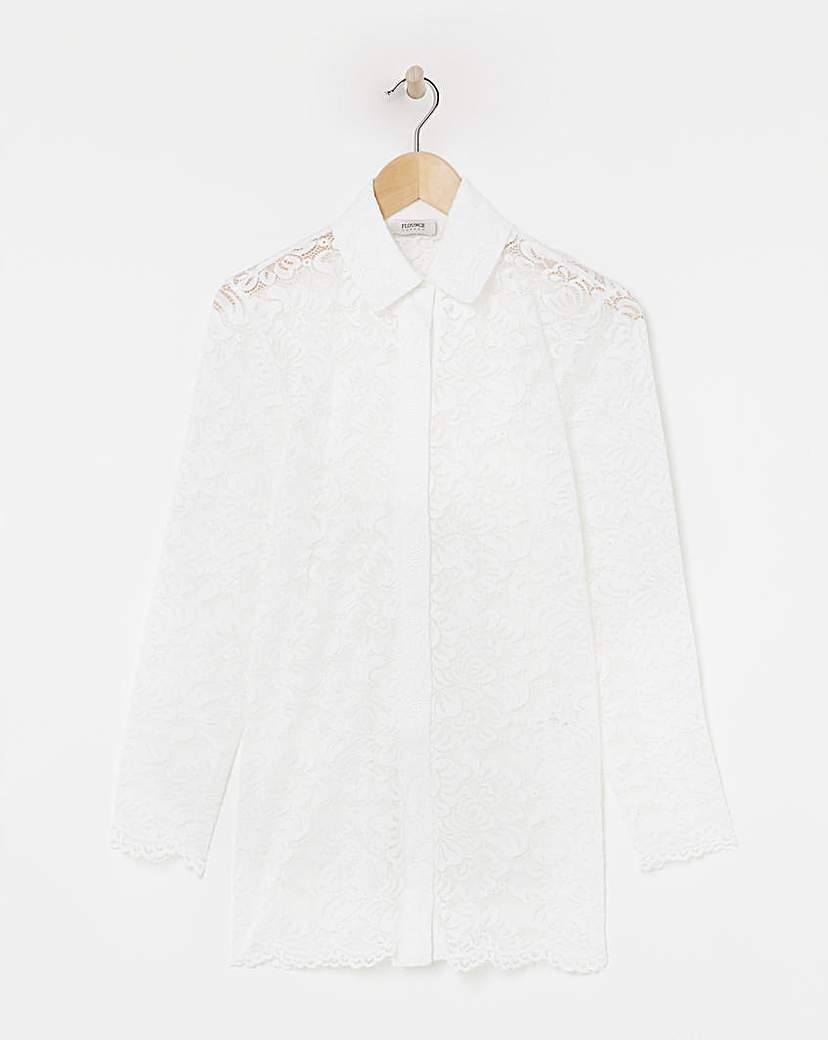 Flounce London Lace Shirt