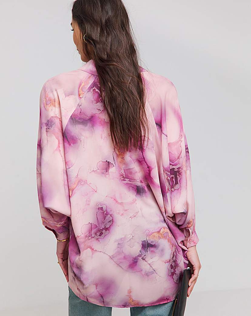 Flounce London Marble Blouse