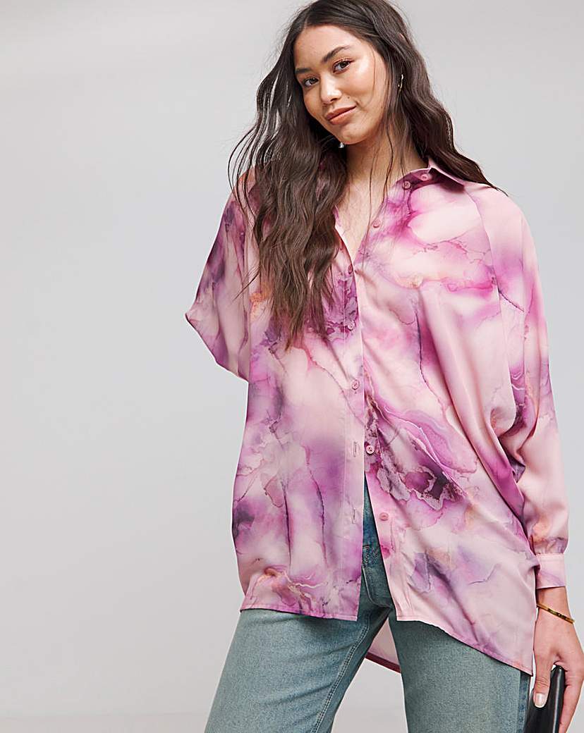 Flounce London Marble Blouse
