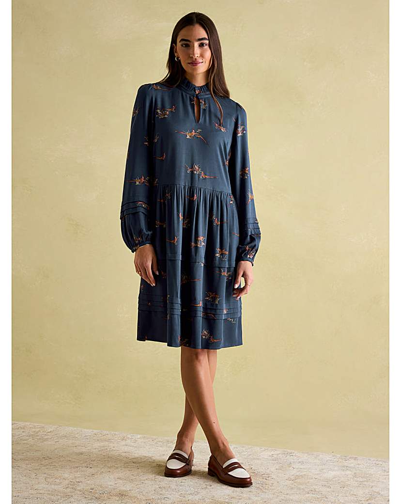 Joules Pheasant Mini Dress