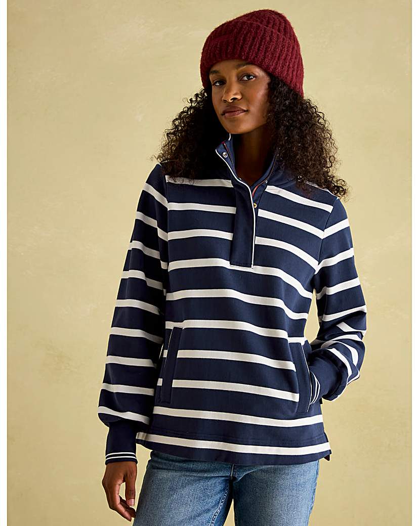 New In - Joules Quarter Zip Sweatshirt