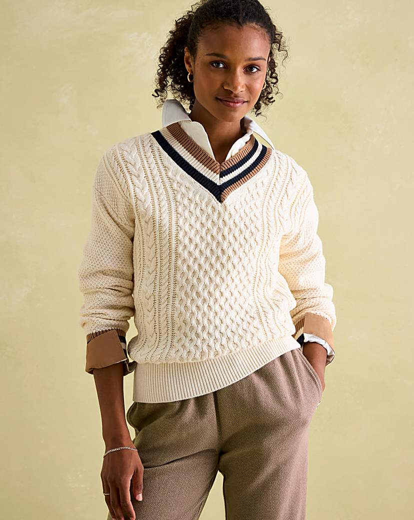 Joules Cable Knit Jumper