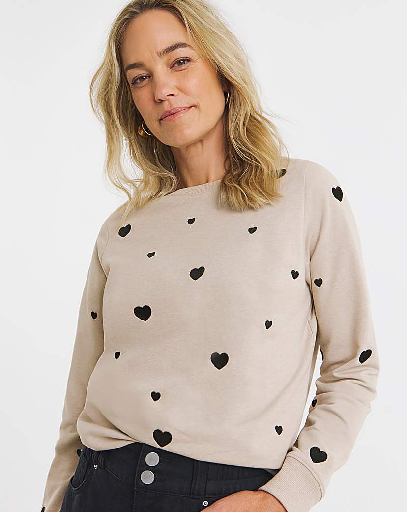 EMBROIDED SWEATSHIRT