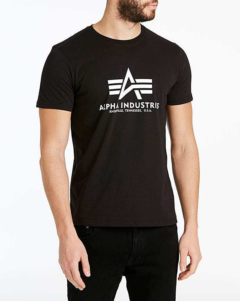 Image of Alpha Industries Logo T-Shirt