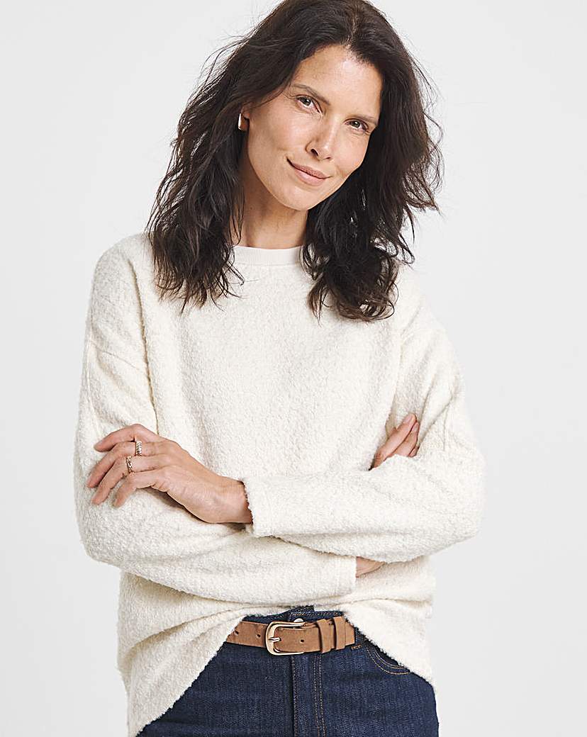 New In - Boucle Supersoft Crew Neck Sweatshirt