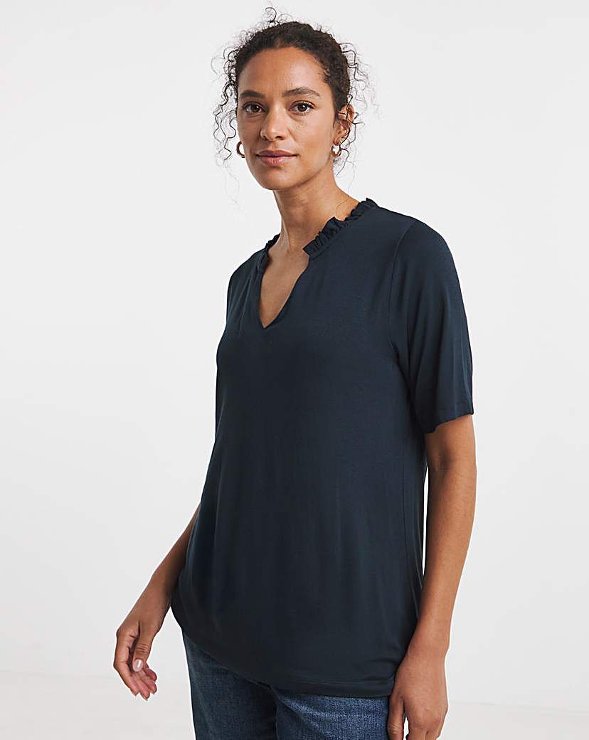 New In - Frill Neck Top