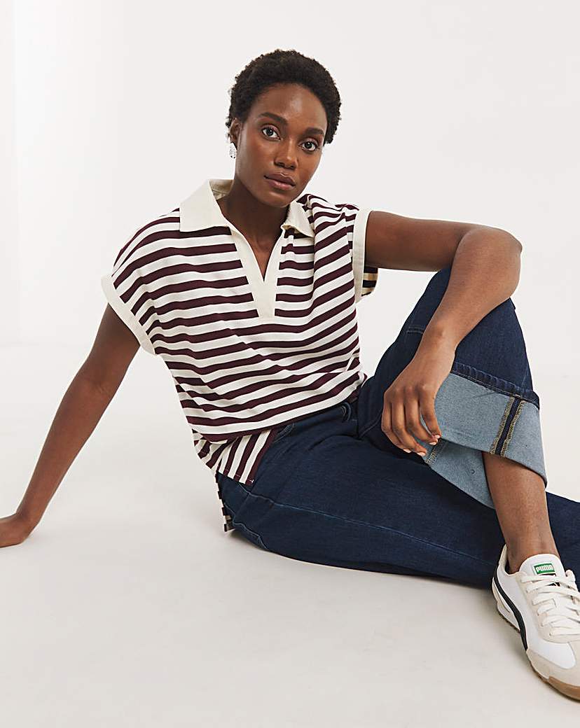 Collared Rugby Top