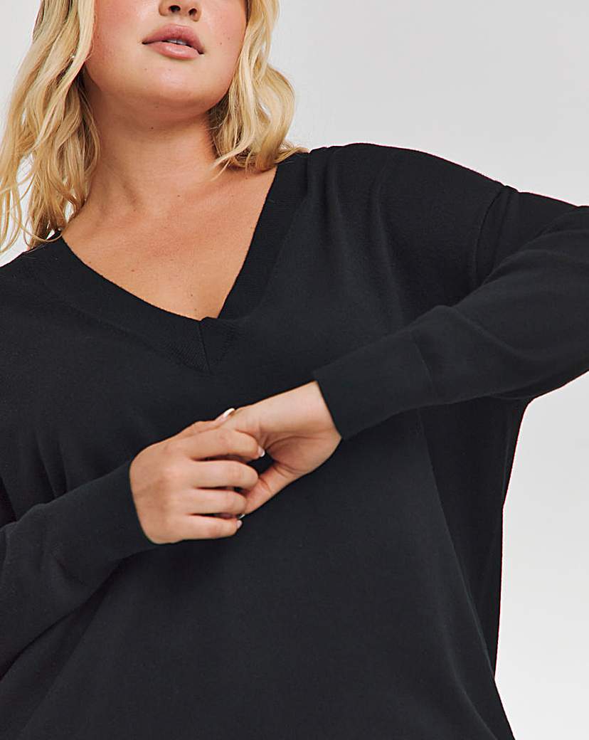 Slouchy V-Neck Tunic