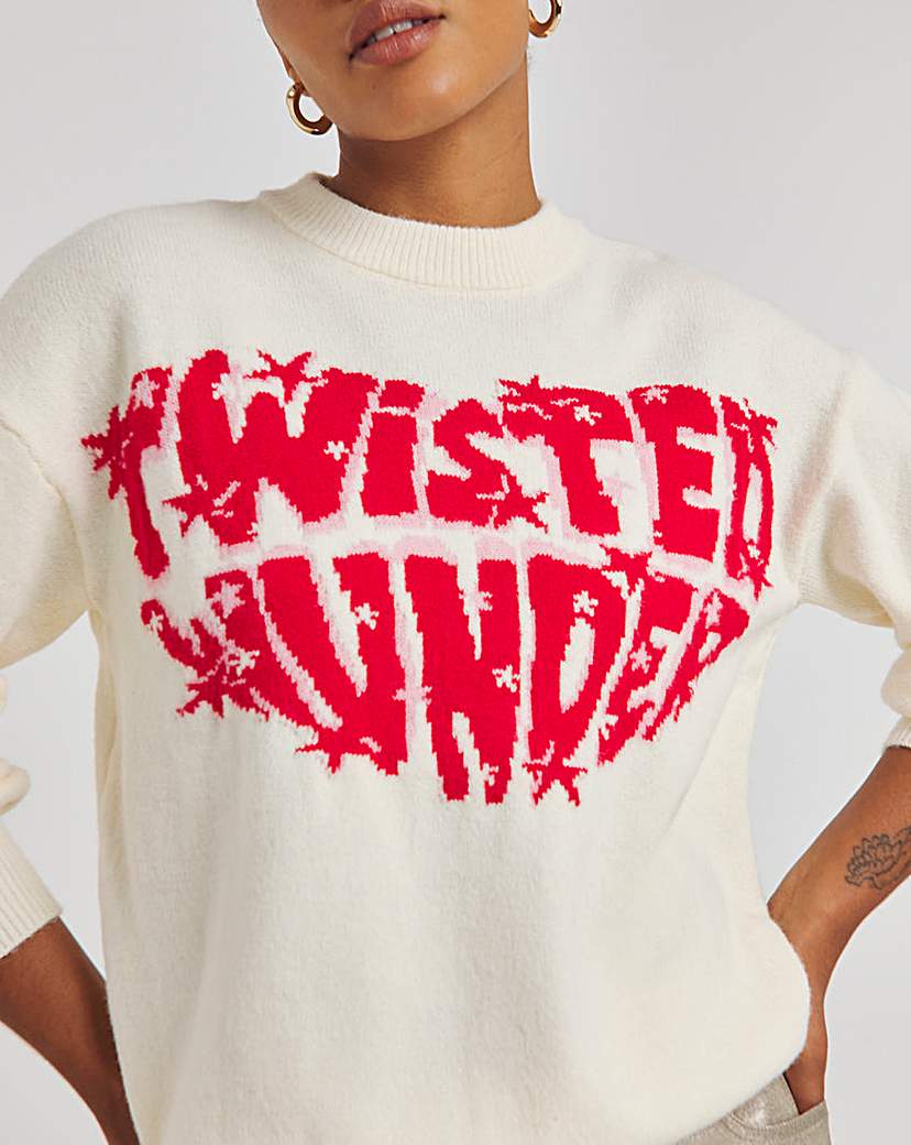 SBE X TW Twisted Wunder Jacquard Jumper