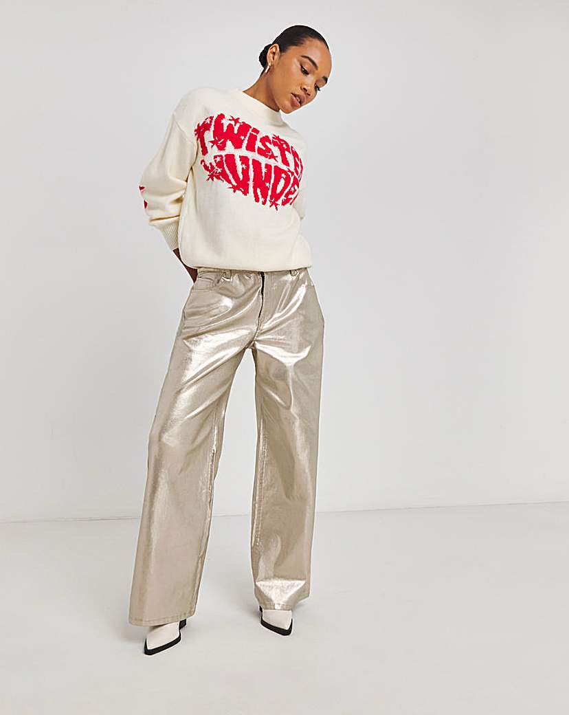 SBE X TW Twisted Wunder Jacquard Jumper