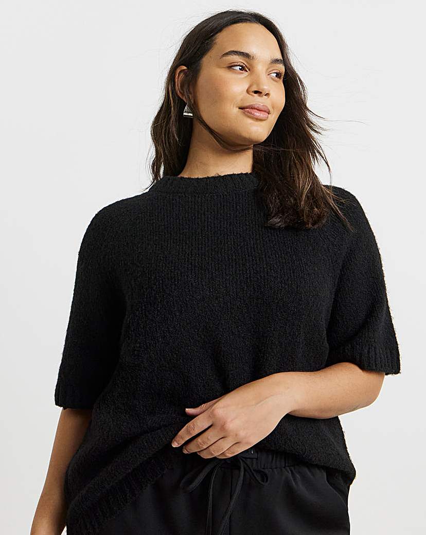 New In - Simply Be Boxy Knitted Top
