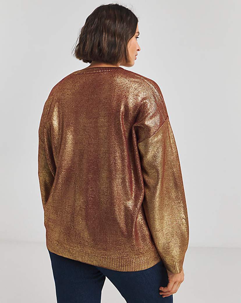 SBE X TW Gold Metallic Foil Jumper