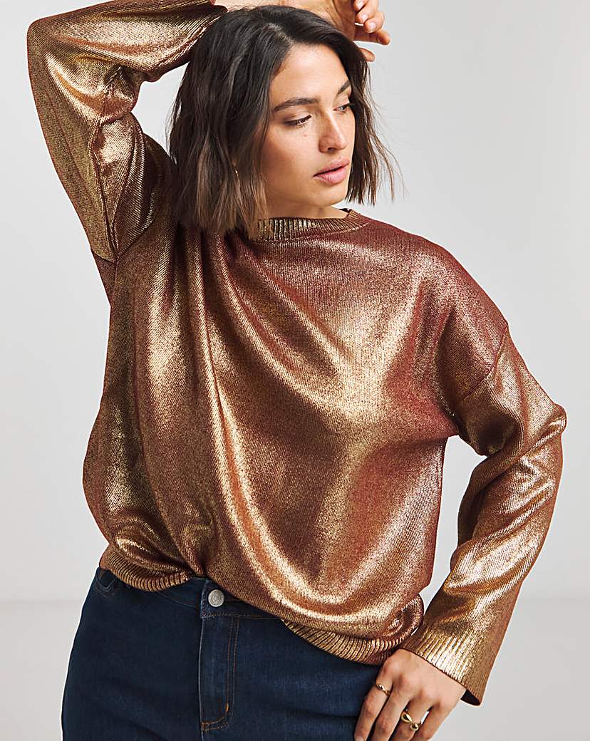 SBE X TW Gold Metallic Foil Jumper