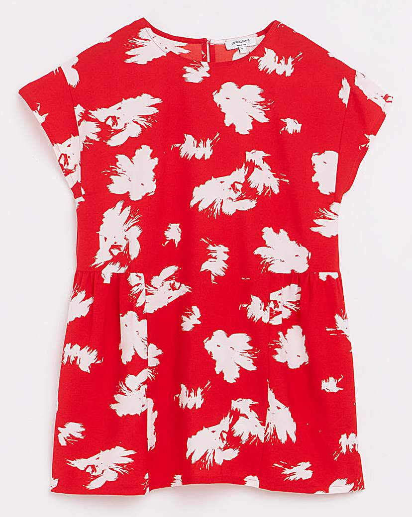 Short Sleeve Smock Top