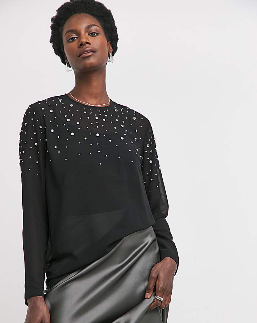 New In - Embellished Blouse